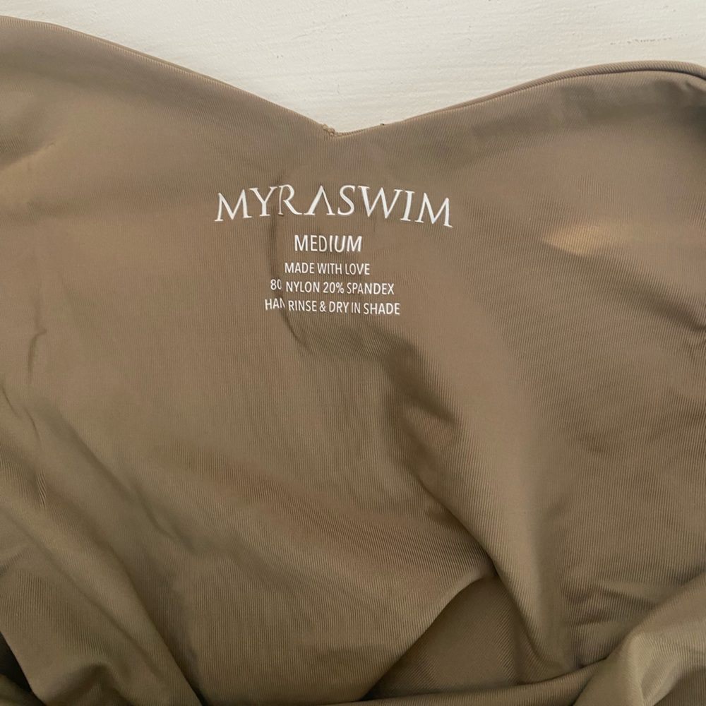 MYRA SWIM - Farrah One Piece Medium Fawn - Picture 5 of 12